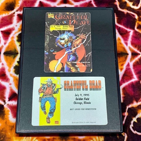 Chicago 1995 Backstage Passes / Ramrod Collection! - Final Grateful Dead Shows!