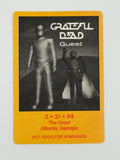 GD Road Crew Backstage Passes!! - Ramrod's Collection!!