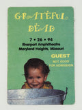 GD Road Crew Backstage Passes!! - Ramrod's Collection!!