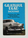 GD Road Crew Backstage Passes!! - Ramrod's Collection!!