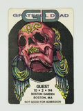 GD Road Crew Backstage Passes!! - Ramrod's Collection!!