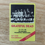 GD Road Crew Backstage Passes!! - Ramrod's Collection!!