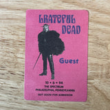GD Road Crew Backstage Passes!! - Ramrod's Collection!!