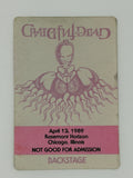 GD Road Crew Backstage Passes!! - Ramrod's Collection!!