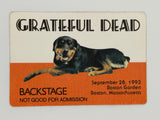 GD Road Crew Backstage Passes!! - Ramrod's Collection!!