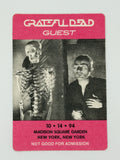 GD Road Crew Backstage Passes!! - Ramrod's Collection!!